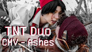 DreamSMP cosplay video  ASHES  TnT Duo CMV  Wilbur Soot  Quackity  Tommyinnit [upl. by Sucramaj447]