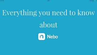 Everything you need to know about Nebo Best handwriting recognition IOS app [upl. by Allemrac]