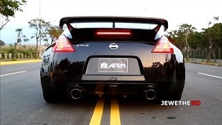 EPIC SOUNDING Nissan 370Z w ARMYTRIX Supersport Exhaust REVS Accelerations amp More [upl. by Armstrong26]