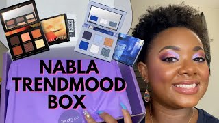 NABLA COSMETIC X TRENDMOOD TAKEOVER BOX  ANALOG amp MIDNIGHT CUTIE PALETTES  SWATCHES [upl. by Allison]