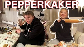 PEPPERKAKER MED DENNIS🎅🏼Vlogmas 6 [upl. by Nahshunn655]