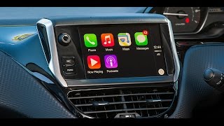 Central Multimídia Peugeot  Como usar o Carplay no IOS 10 [upl. by Ennyroc]