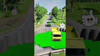 dumpertruck truck pothole simulation shorts [upl. by Ginevra317]