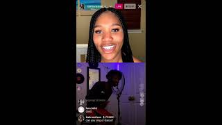 Xavier Martin sings an original song  Tiahranelson Instagram Live Talent Show [upl. by Gert250]