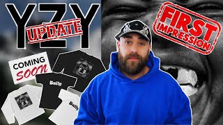 YEEZY UPDATE  NEW Yeezy BULLY MERCH First Impressions  REVIEW [upl. by Rolyks]