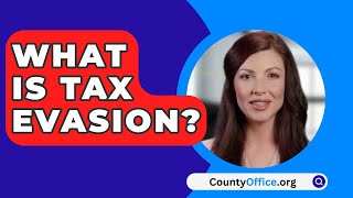 What Is Tax Evasion  CountyOfficeorg [upl. by Anahsit69]