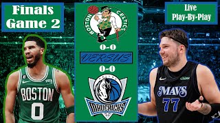 Boston Celtics Vs Dallas Mavericks Game 1 Live PlayByPlay Commentary  NBA FINALS 2024 Playoffs [upl. by Vena]