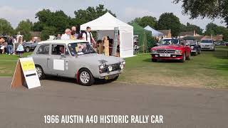 Austin A40 Farina HISTORIC RALLY CAR 1966 [upl. by Carrillo]