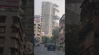 Mukesh Ambani house antilia ambani ambanihouse mumbai [upl. by Nyre]