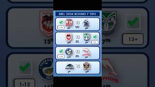 NRL Round 7 Tips and Predictions 2024 [upl. by Nibbor]