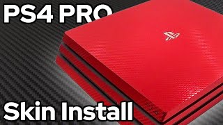 How to Install our PS4 Pro Skin 🛠️ [upl. by Hedi298]