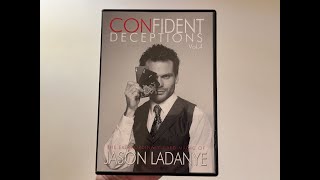 Jason Ladanye Confident Deceptions Vol 4 DVD Unboxing [upl. by Slifka549]