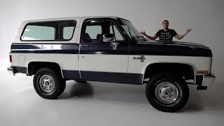 The 1987 Chevy Blazer Is How SUVs Used to Be [upl. by Newcomer]