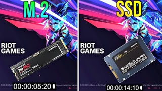 M2 NVME vs SSD vs HDD Fortnite Loading Time [upl. by Ahcrop]