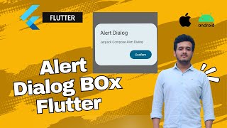 Alert Dialog Box in Flutter  Flutter App Development Bangla Tutorial  MuntasirAshif [upl. by Sherwynd]