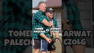 Wiejskie igrzyska  Przeciąganie liny Zabetonowany Tomek z Paleciokiem vs Konrad Karwat z Czołgiem💪 [upl. by Liam]