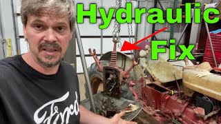 How To Repair Ford Tractor Hydraulics [upl. by Enomys]