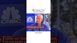 JP Morgan’s CEO thoughts on bitcoin jpmorgan ceo business entrepreneur [upl. by Annel]