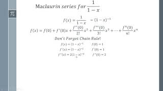 How to Find the Maclaurin series of 11x [upl. by Adnamma]