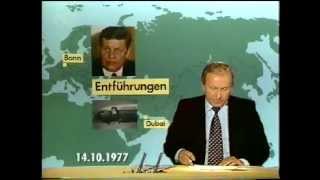 tagesschau 14 Oktober 1977  Entführung der Landshut [upl. by Elizabet]