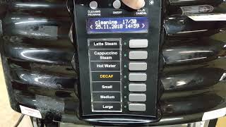 Schaerer Coffee Art Plus SCA1 Espresso Machine  Usage video [upl. by Cung]