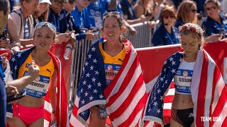 US Olympic Marathon Trials Fiona O’Keeffe Emily Sisson Dakotah Lindwurm on Paris 2024 [upl. by Clemmy]