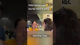 Fatima crying 😭 sistrology iqrakanwal sistrologyvlogs fatimafaisal mother [upl. by Kieger]