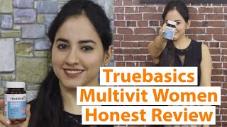 Truebasics Multivit Women Review in Hindi  Ingredients Benefits Price Dosage Side Effects [upl. by Ahslek490]