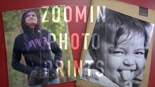 Zoomin photo prints Unboxing and review  Zoomin pearl amp Matte photo prints [upl. by Rokach141]