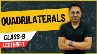 Quadrilaterals Introduction Lec1 Types Of Quadrilaterals  Class 9 Maths Chapter 8 Ranveer Sir [upl. by Valentin]