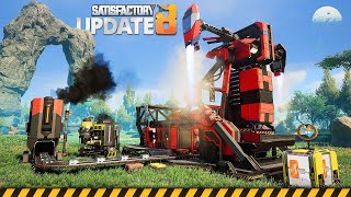 SATISFACTORY Update 8  A PERFECT START  Lets Play Ep1 [upl. by Lyns]