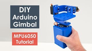 DIY Gimbal  Arduino and MPU6050 Tutorial [upl. by Alekal]