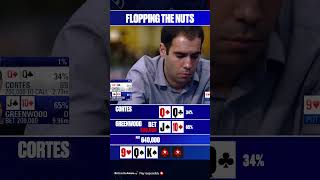 Flopping The Nuts 😳 PokerStars PCA [upl. by Olmsted]