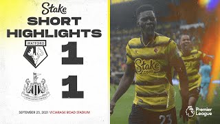 Watford 11 Newcastle United  Short Highlights [upl. by Aitsirt]