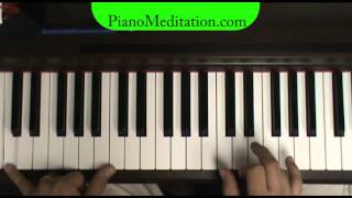 How to Play  Learning to be the Light  On the Piano  NewWorldSon  G [upl. by Hughett448]