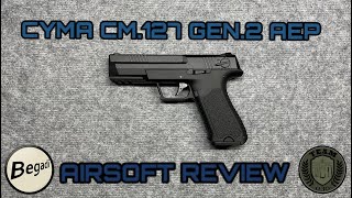 AIRSOFT AEP CYMA CM127 Gen2 LiPo amp Mosfet Review TEAM030AIRSOFT [upl. by Kara-Lynn532]