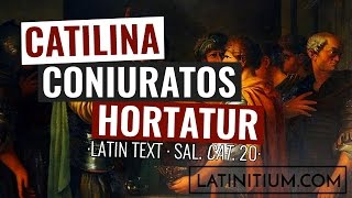 Latin texts – The speech of Catiline  Learn Latin  12 [upl. by Karolyn]