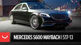 Mercedes S600 Maybach  Vossen Forged S1713 [upl. by Haerdna]