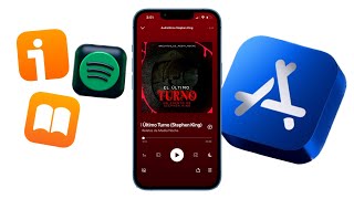 Apps para escuchar audiolibros en iPhone [upl. by Neerac472]