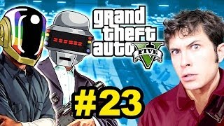 Grand Theft Auto V  DAFT PUNK HEIST  Part 23 [upl. by Eicyak]