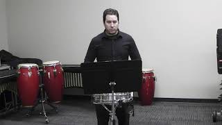 Snare Etude No 25  Anthony Cirone [upl. by Janis129]