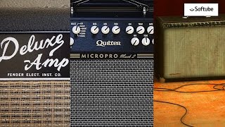 SHOOTOUT Tube  Solid State  Digital Amps Softube Brown Amp vs Quilter MicroPro vs Fender Deluxe [upl. by Paten]