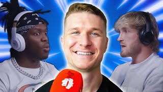 KSI And Logan Pauls BIGGEST HATER [upl. by Yecam846]