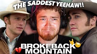 BROKEBACK MOUNTAIN 2005 broke my little gay heart  First Time Watching  REACTION [upl. by Donahue446]