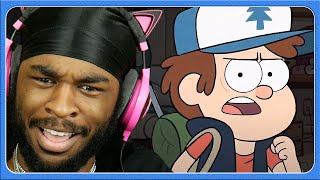 FIRST TIME WATCHING  Gravity Falls Shorts REACTION quotDippers Guide To The Unexplainedquot [upl. by Lauhsoj]