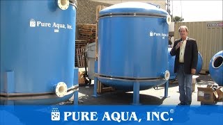 Industrial Water Filtration Equipment Mexico 2 X 283 GPM  wwwPureAquacom [upl. by Eedyak588]