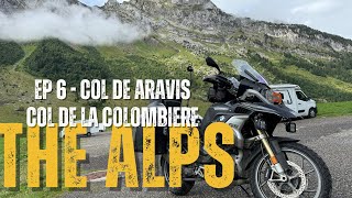 Motorbiking through the CLOUDS  Col de Aravis amp Col de la Colombiere [upl. by Odrarebe]