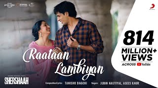 Raataan Lambiyan – Official Video  Shershaah  Sidharth – Kiara  Tanishk B Jubin Nautiyal Asees [upl. by Ayanaj445]