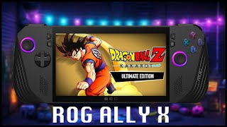 Dragon Ball Z Kakarot Asus ROG Ally X Gameplay [upl. by Aciretnahs]