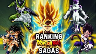 Ranking The Top 5 Dragon Ball Saga [upl. by Ilka]